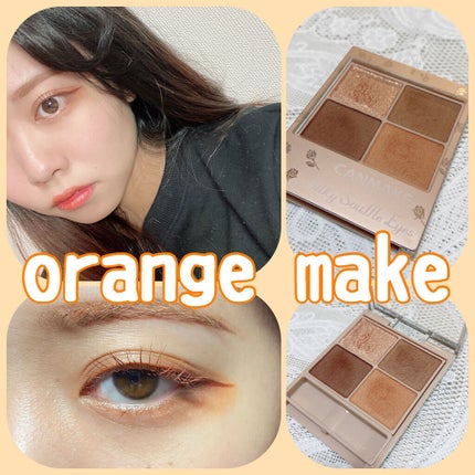 シルキースフレアイズ(マットタイプ)/キャンメイク/アイシャドウパレットを使ったクチコミ(1枚目)