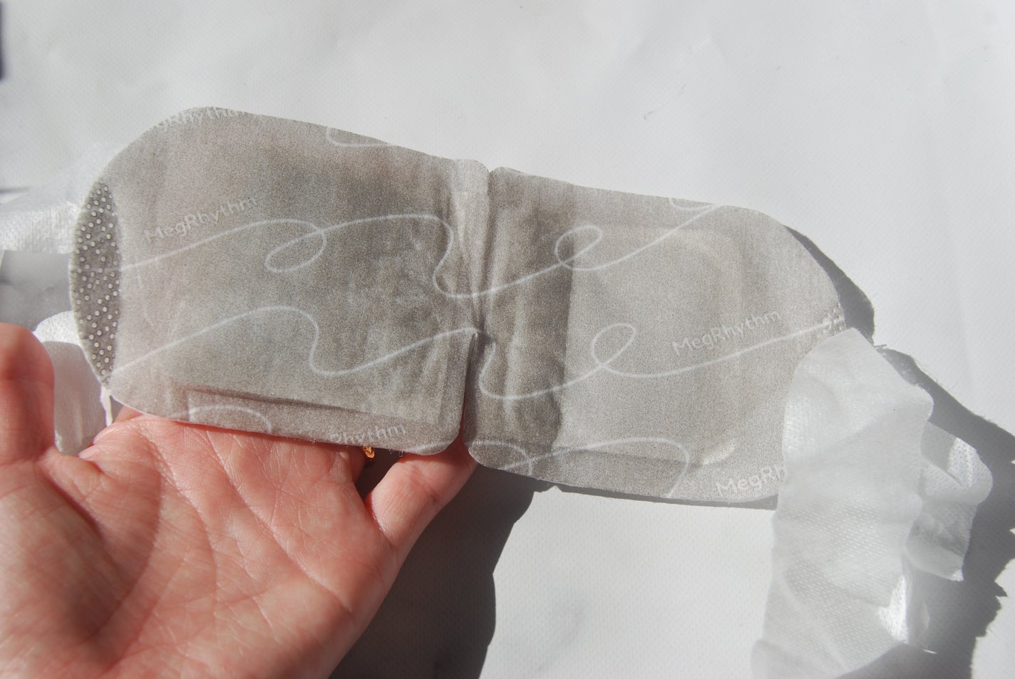 蒸気でホットアイマスク 完熟ゆずの香り/めぐりズム/ホットアイマスクを使ったクチコミ(4枚目)