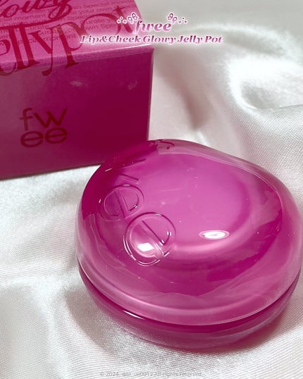フィー リップアンドチーク グローイジェリーポット/fwee/リップグロスを使ったクチコミ(7枚目)