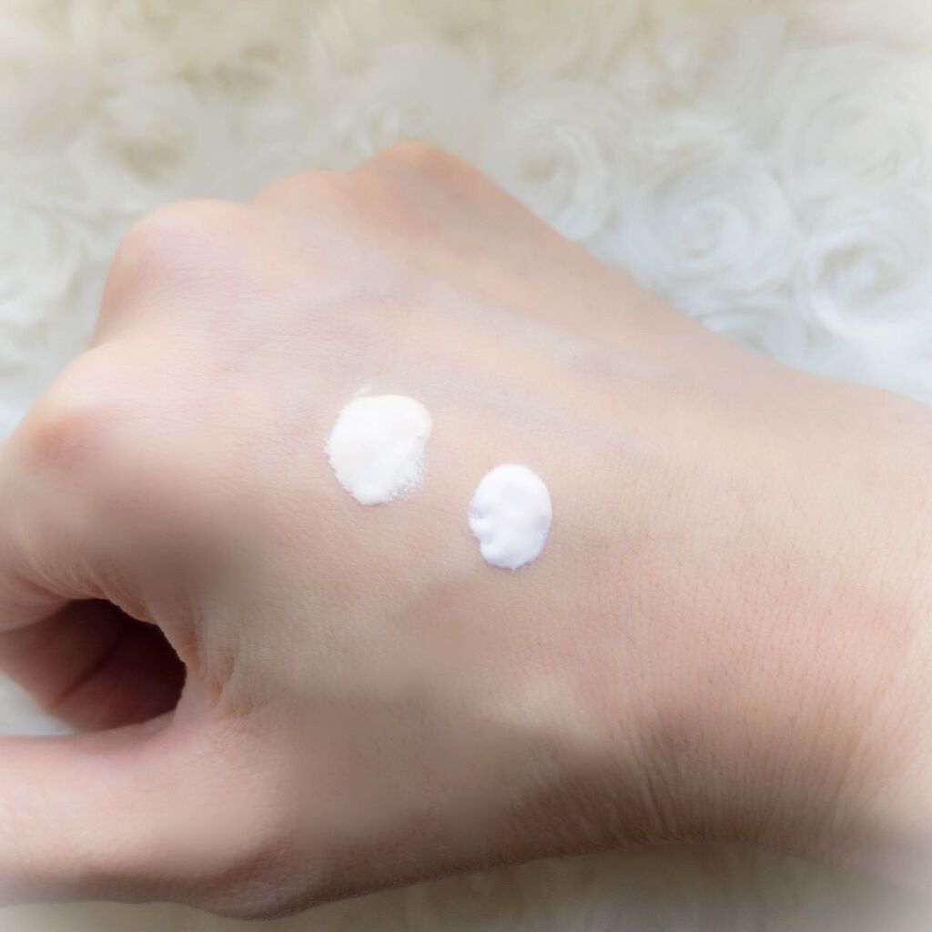 【旧】スノー UVシールド トーンアップ 50+/Dior/日焼け止めミルクを使ったクチコミ(2枚目)