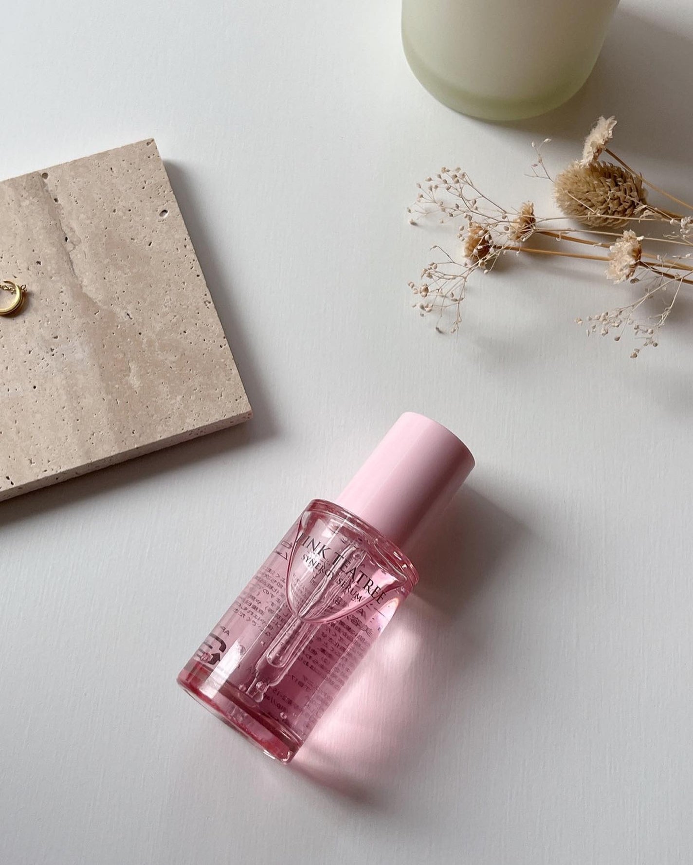 ピンクティーツリーシナジーセラム/APLIN/美容液を使ったクチコミ(4枚目)