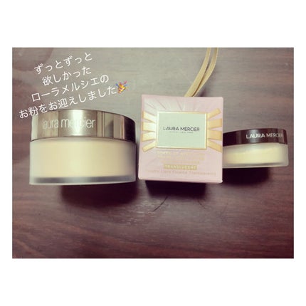 ルースセッティングパウダー トランスルーセント トークン オブ アフェクション ルースセッティング パウダー トランスルーセント 5g/ローラ メルシエ/ルースパウダーを使ったクチコミ(1枚目)