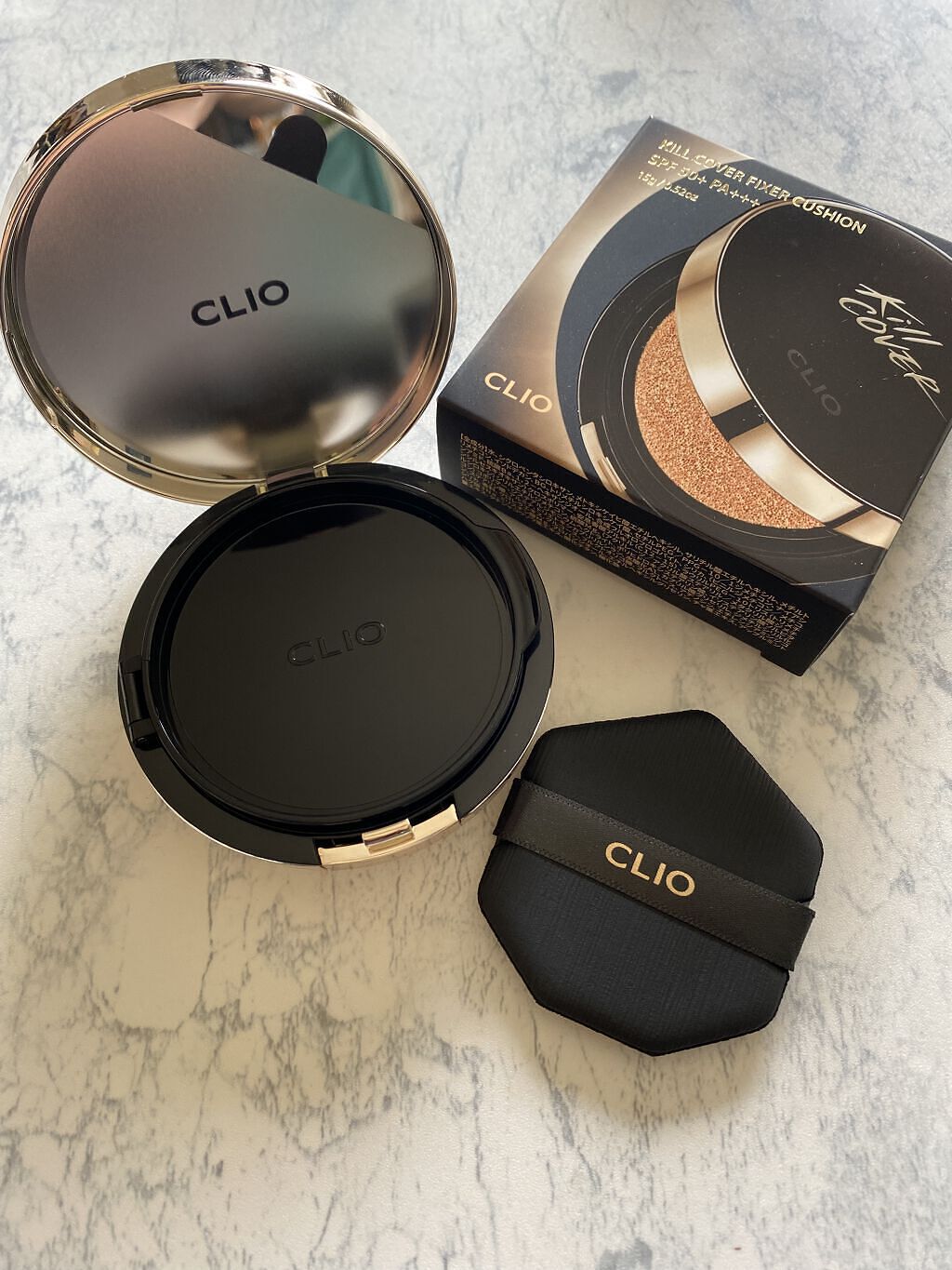 キル カバー フィクサー クッション/CLIO/クッションファンデーションを使ったクチコミ（1枚目）