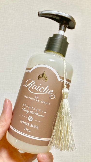 Roiche

ロイーシェ ボディオイルクリーム 

ホワイトローズ



LIPSショッピングの新着順で見つけて

気になって買ってみました！



見た目はジェルですが

塗ると確かにオイルも感じる新感覚！



香りも普通にいいです！🌹

弱くはないですが強すぎでもないと思います！



の画像 その0