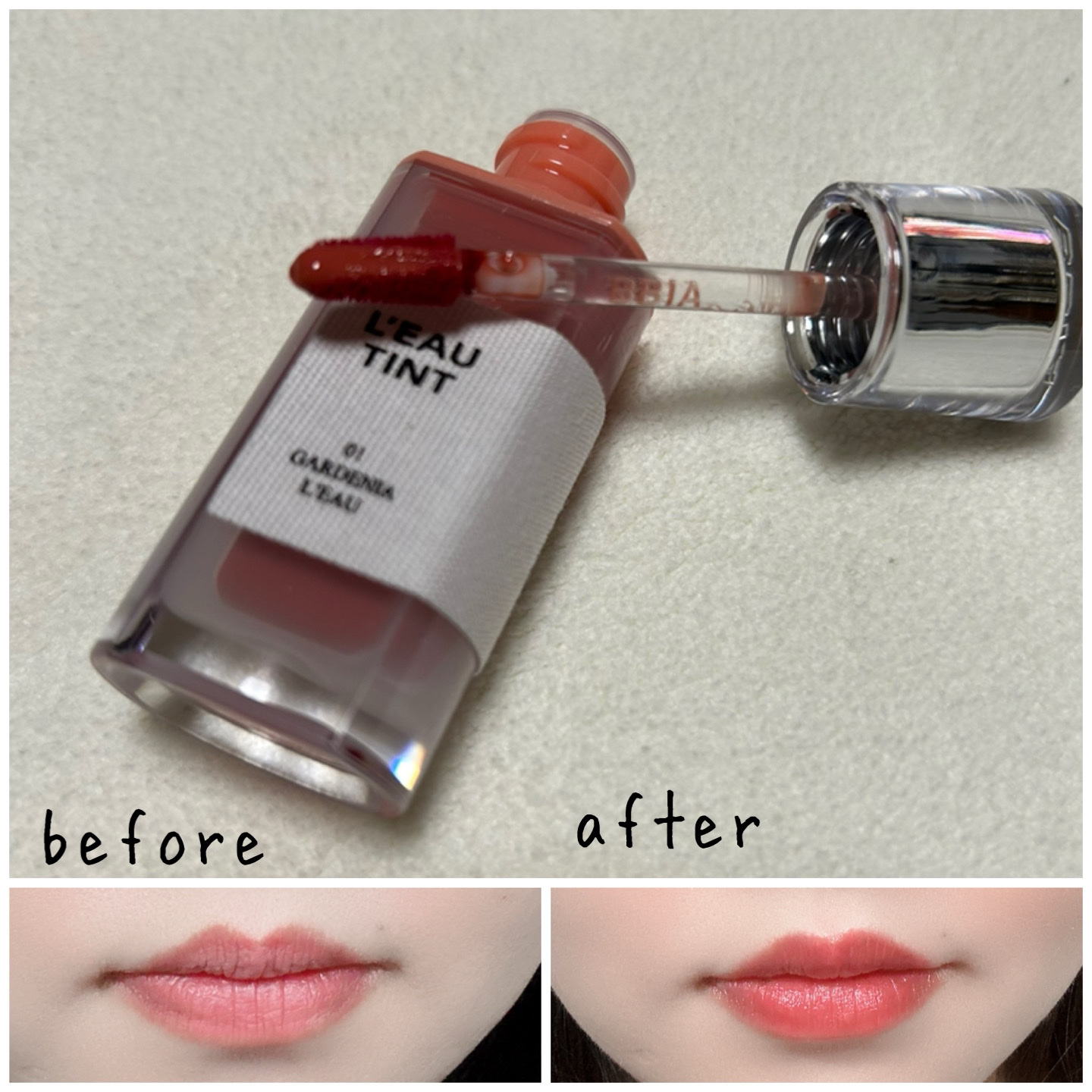 ローティント/BBIA/リップティントを使ったクチコミ（3枚目）