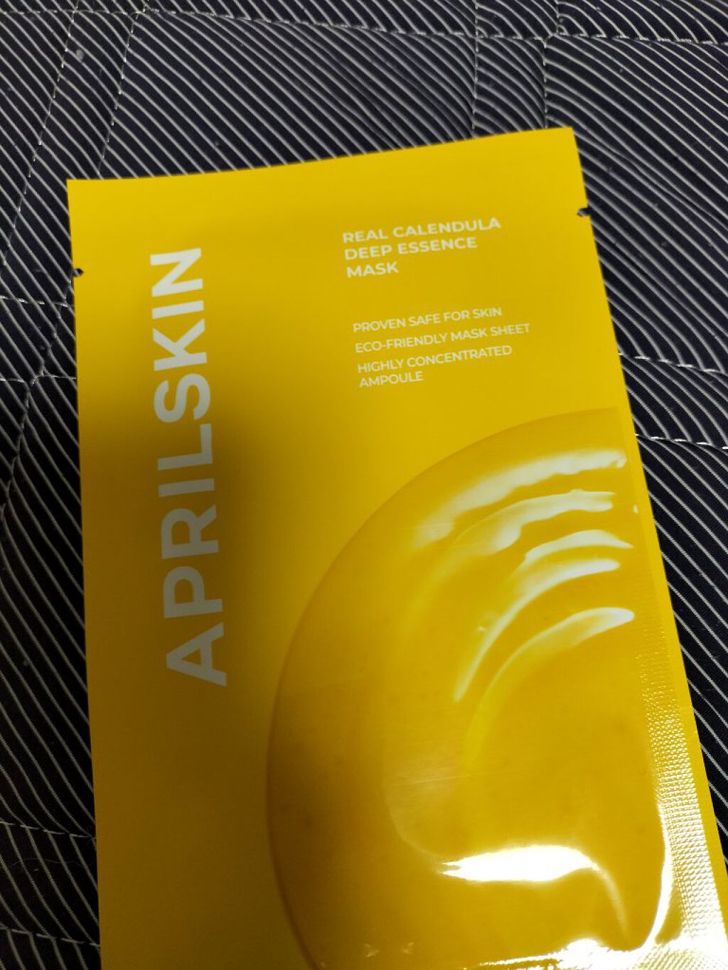リアルカレンデュラ ディープエッセンスマスク/APRILSKIN/シートマスク・パックを使ったクチコミ（1枚目）