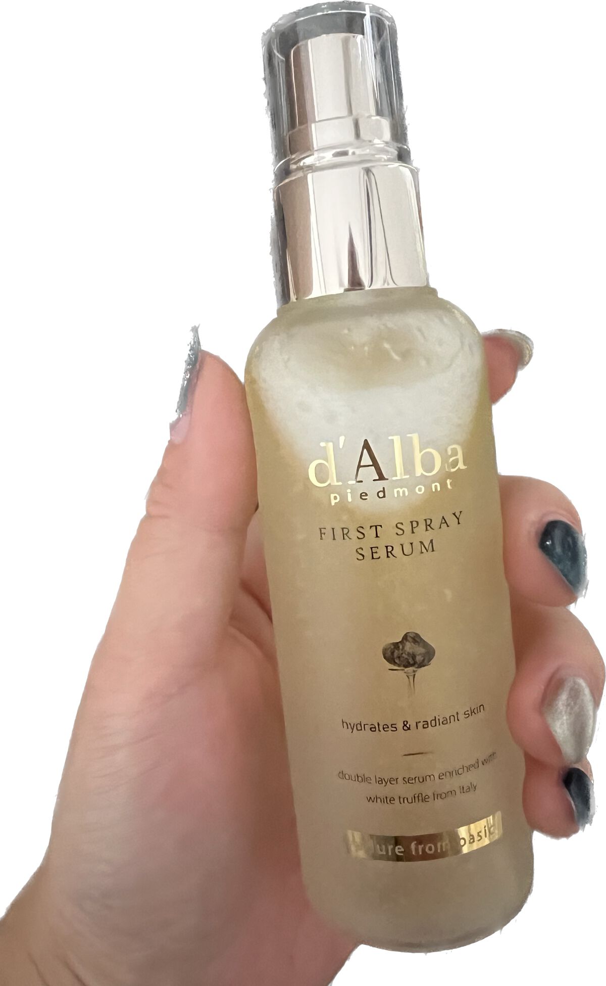 ダルバ ホワイトトリュフファーストスプレーセラム/ダルバ/ミスト状化粧水を使ったクチコミ(3枚目)