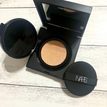 ナチュラルラディアント ロングウェア クッションファンデーション/NARS/クッションファンデーションを使ったクチコミ（2枚目）