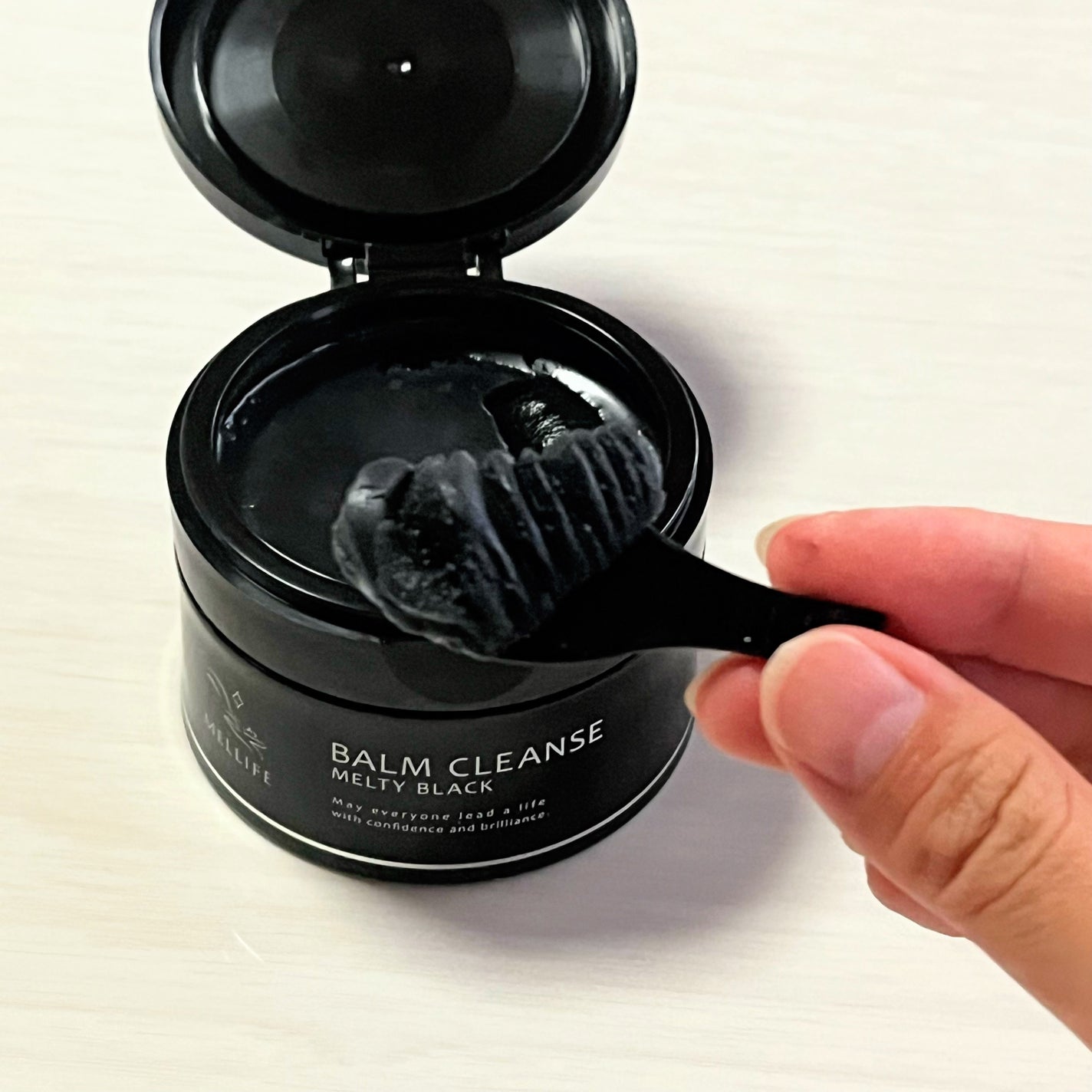 BALM CLEANSE メルティブラック/MELLIFE/クレンジングバームを使ったクチコミ(8枚目)