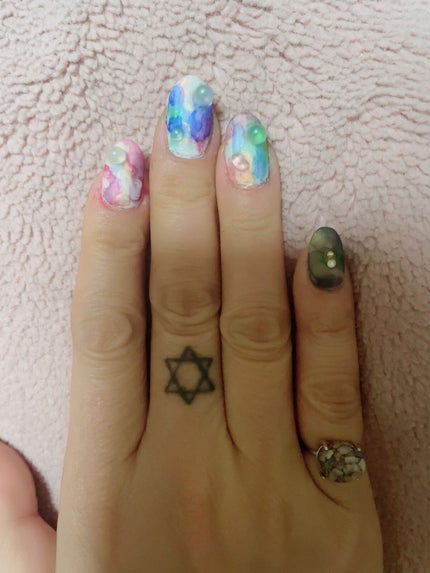 Nico on LIPS 「マットに変更〜。初マット。これの前にもインクネイルでためしたん..」(2枚目)