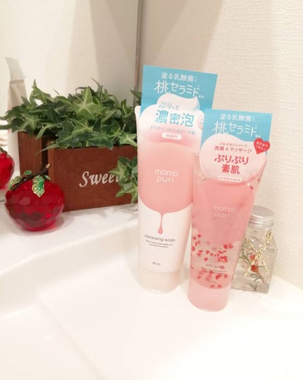 潤いジェリー洗顔/ももぷり/洗顔フォームを使ったクチコミ(1枚目)