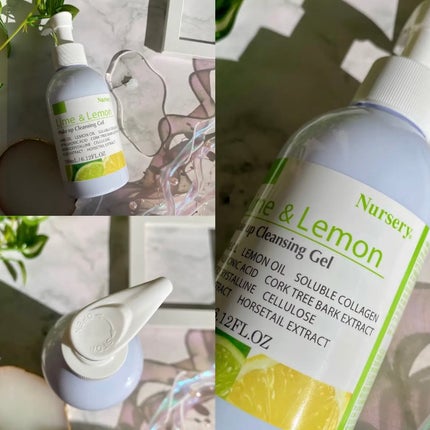 Wクレンジングジェルライム&レモン/Nursery(ナーセリー)/クレンジングジェルを使ったクチコミ(4枚目)