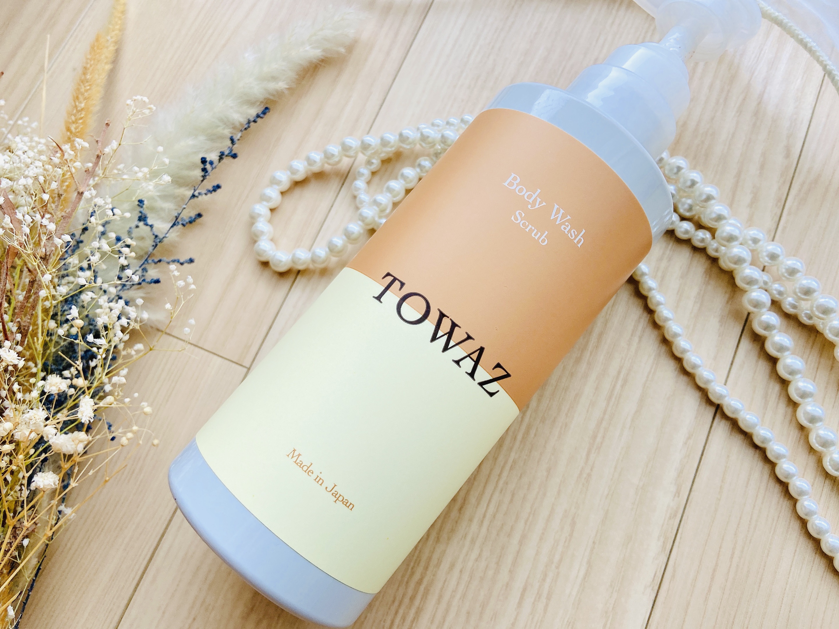 TOWAZ スクラブボディウォッシュ/TOWAZ/ボディソープを使ったクチコミ（2枚目）
