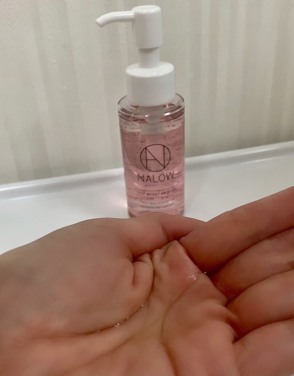 ナロウ ディープモイストヘアオイル/NALOW/ヘアオイルを使ったクチコミ（2枚目）