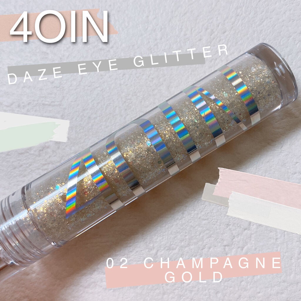 DAZE EYE GLITTER/4OIN /リキッドアイシャドウを使ったクチコミ(1枚目)
