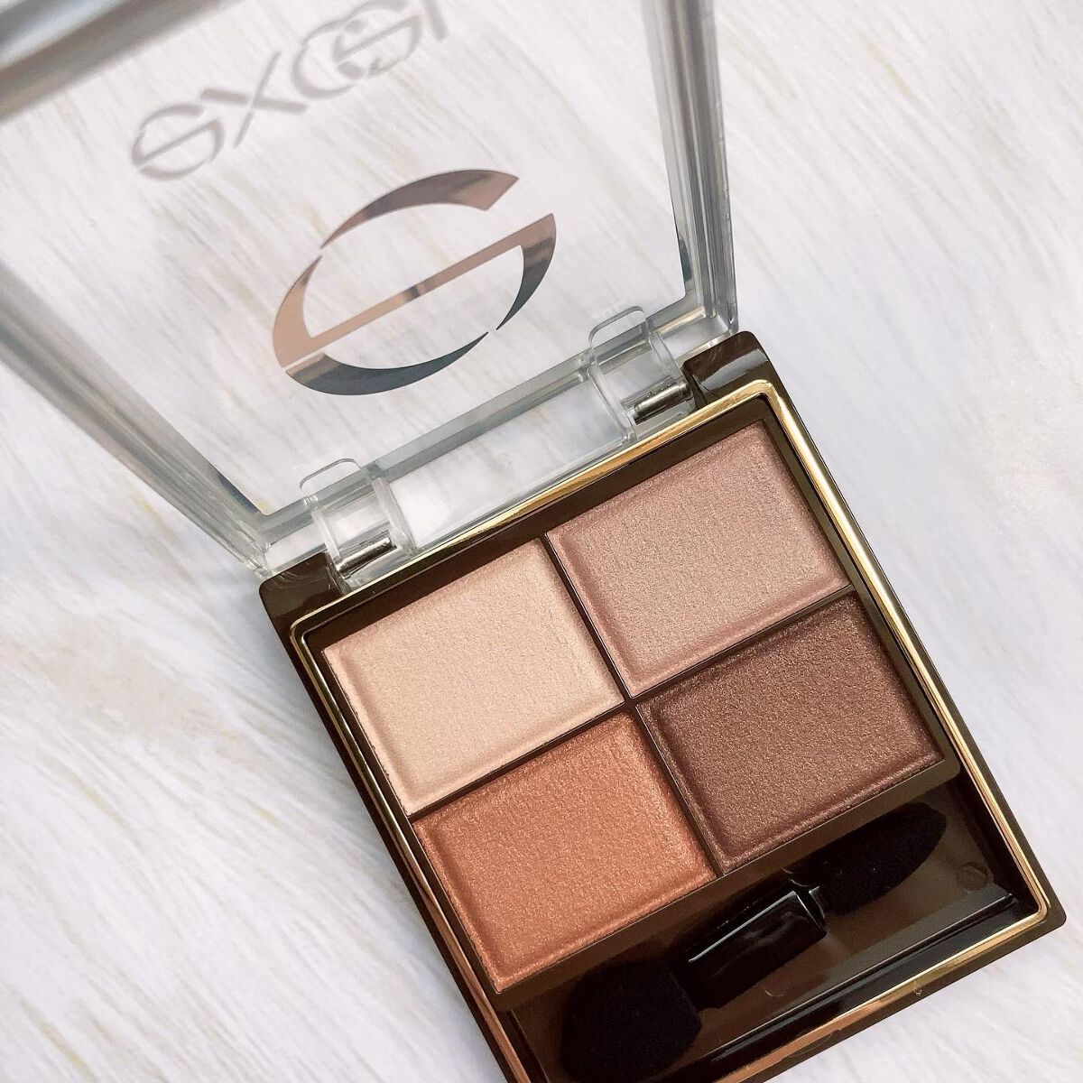 スキニーリッチシャドウ/excel/アイシャドウパレットを使ったクチコミ(2枚目)