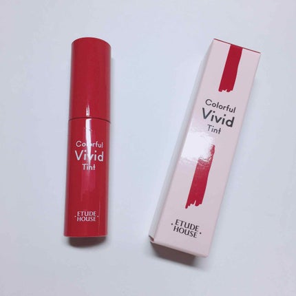 カラフルビビッドティント/ETUDE/口紅を使ったクチコミ(1枚目)