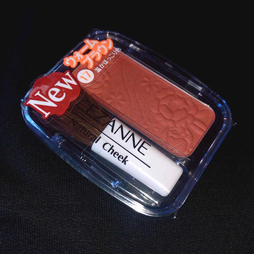 ナチュラル チークN/CEZANNE/パウダーチークを使ったクチコミ(1枚目)