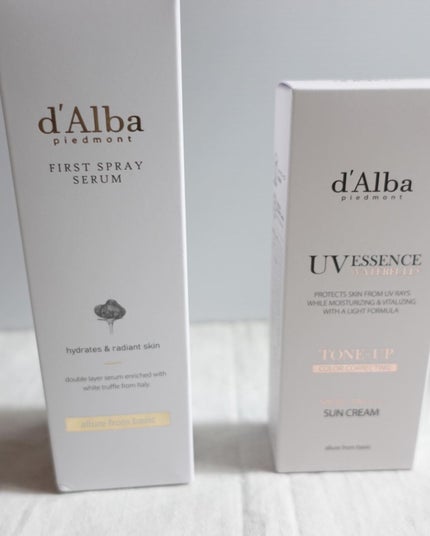 ダルバ ホワイトトリュフファーストスプレーセラム/ダルバ/ミスト状化粧水を使ったクチコミ(10枚目)