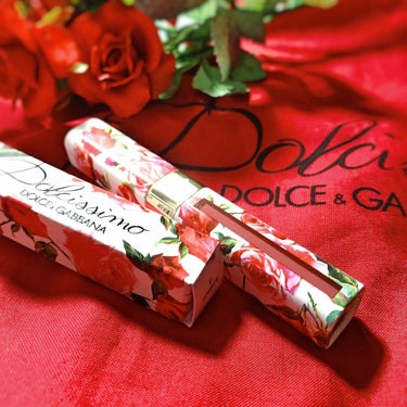 DOLCE&GABBANA BEAUTY ドルチェシモ マット リキッド リップカラーのクチコミ「昨日のフレグランスに続き
#ドルガバビューティー

#ドルチェシモマットリキッドリップカラー　.....」（1枚目）