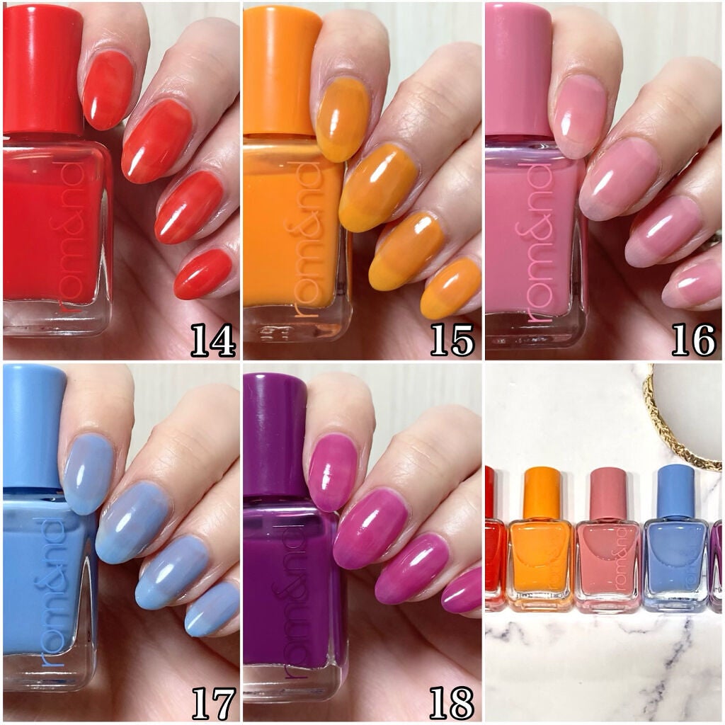 ムードペブルネイル/rom&nd/マニキュアを使ったクチコミ(2枚目)