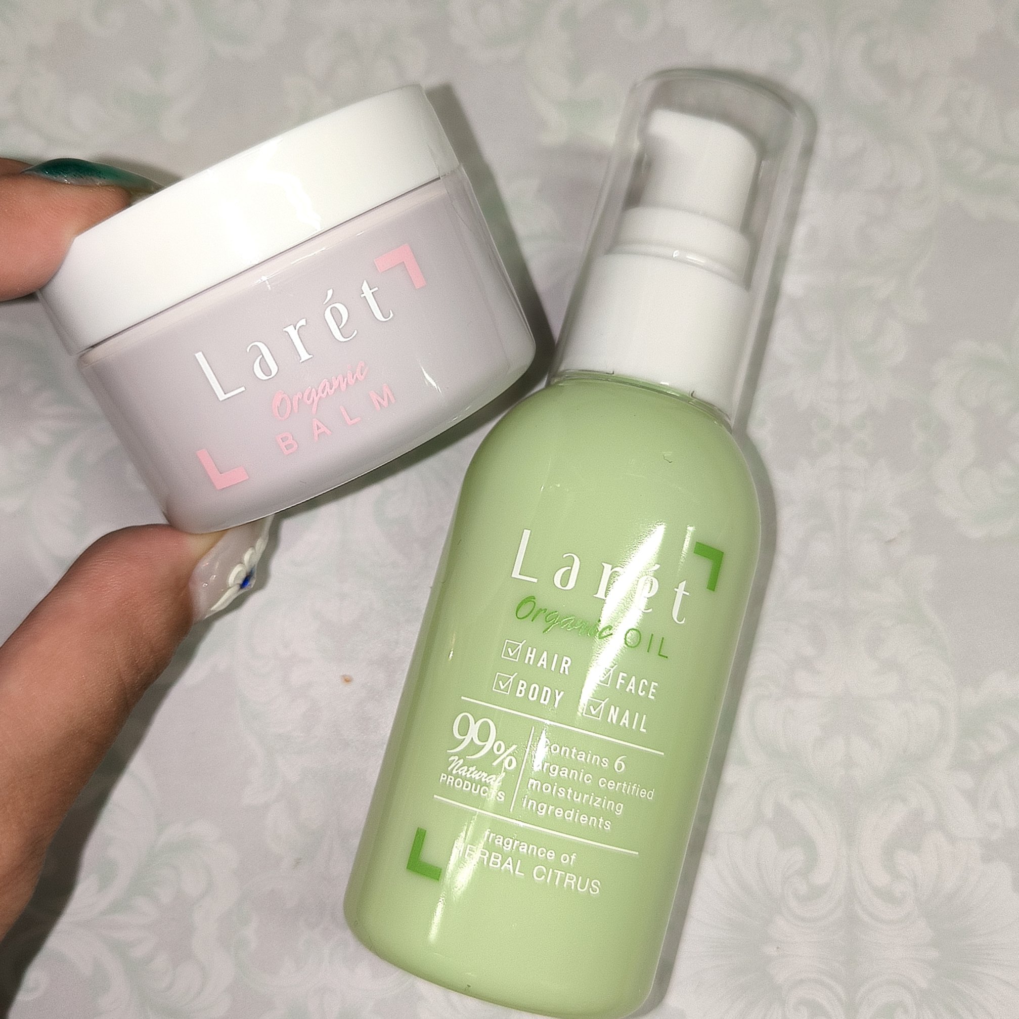 オーガニックバーム/Laret/ヘアバームを使ったクチコミ（2枚目）