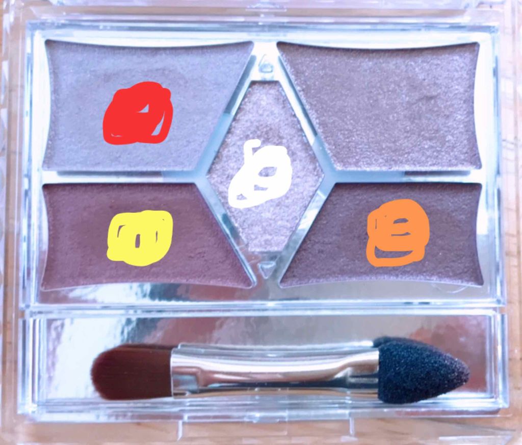 【旧品】パーフェクトスタイリストアイズ/キャンメイク/アイシャドウパレットを使ったクチコミ(2枚目)