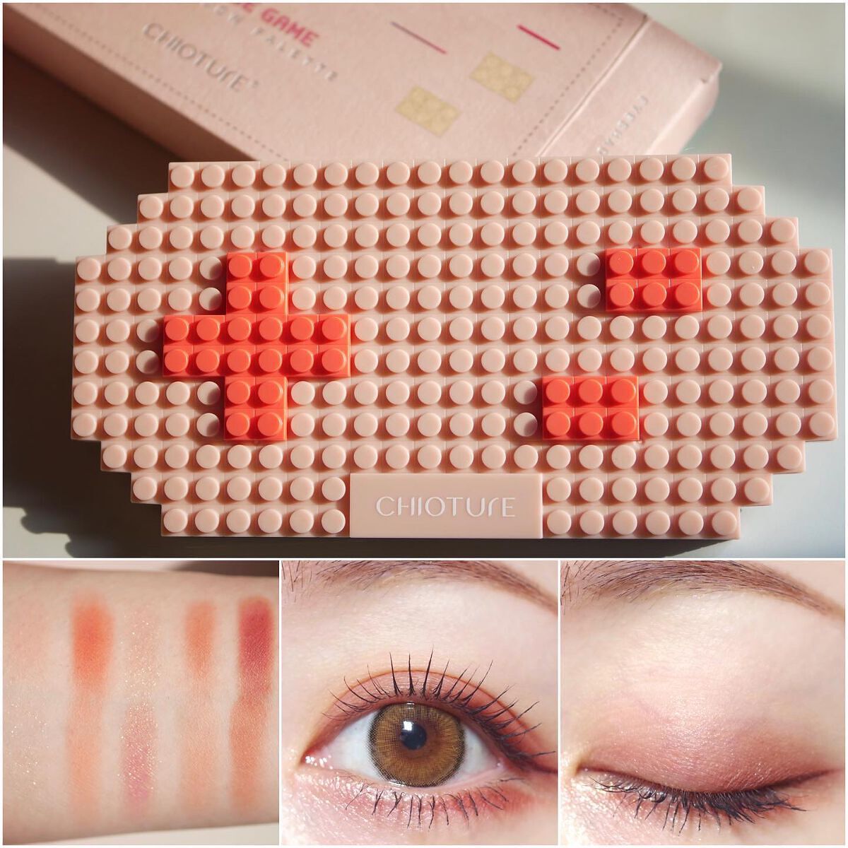 Vintage Game Eyeshadow Palette/CHIOTURE/アイシャドウパレットを使ったクチコミ（2枚目）
