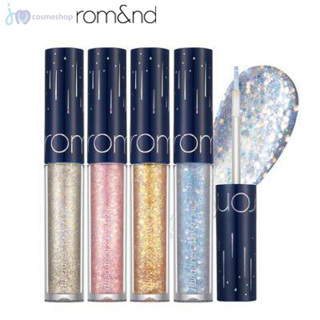 リキッド グリッター シャドウ/rom&nd/グリッターを使ったクチコミ(1枚目)