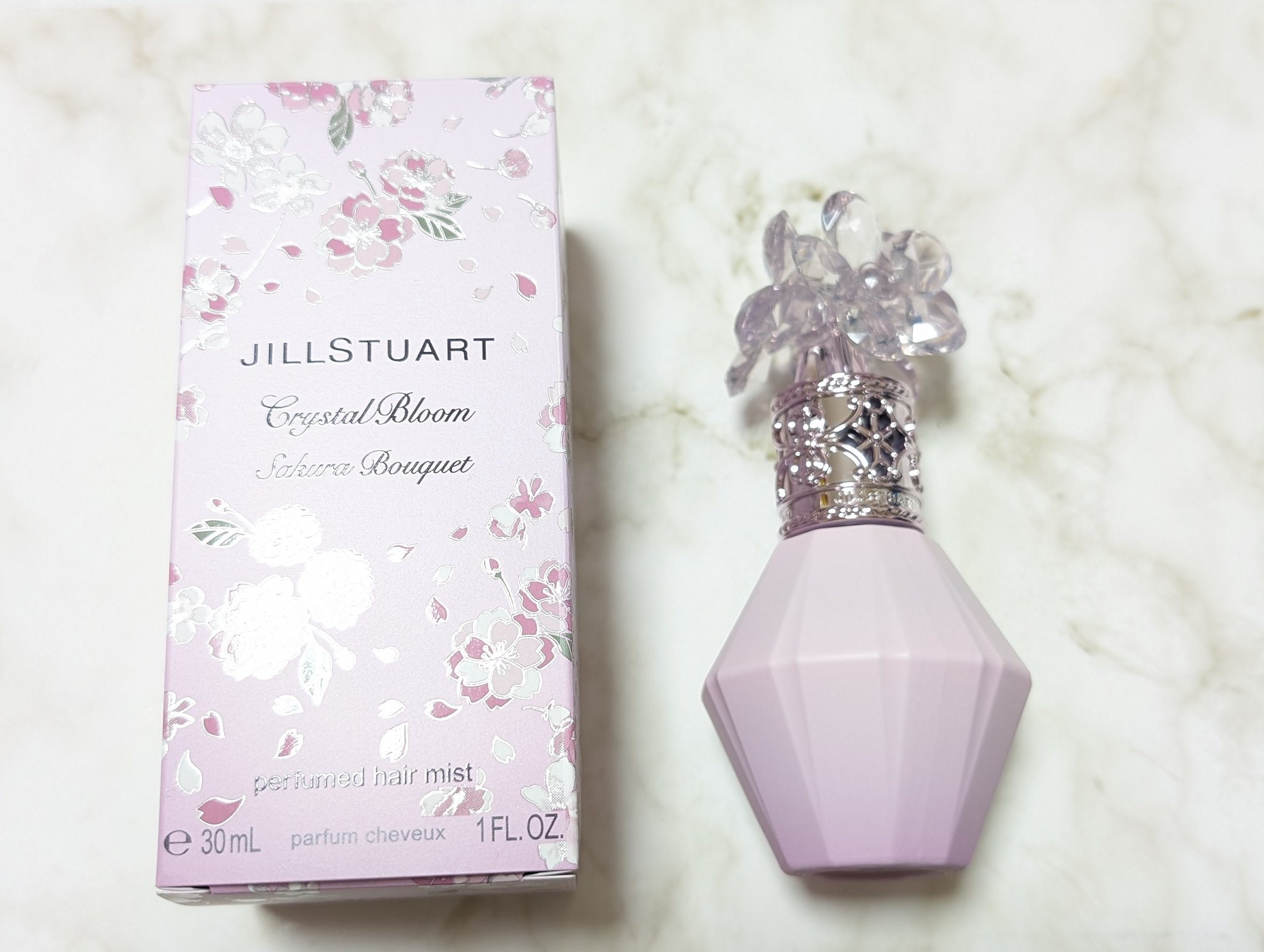 クリスタルブルーム サクラブーケ パフュームド ヘアミスト/JILL STUART/ヘアミストを使ったクチコミ（1枚目）