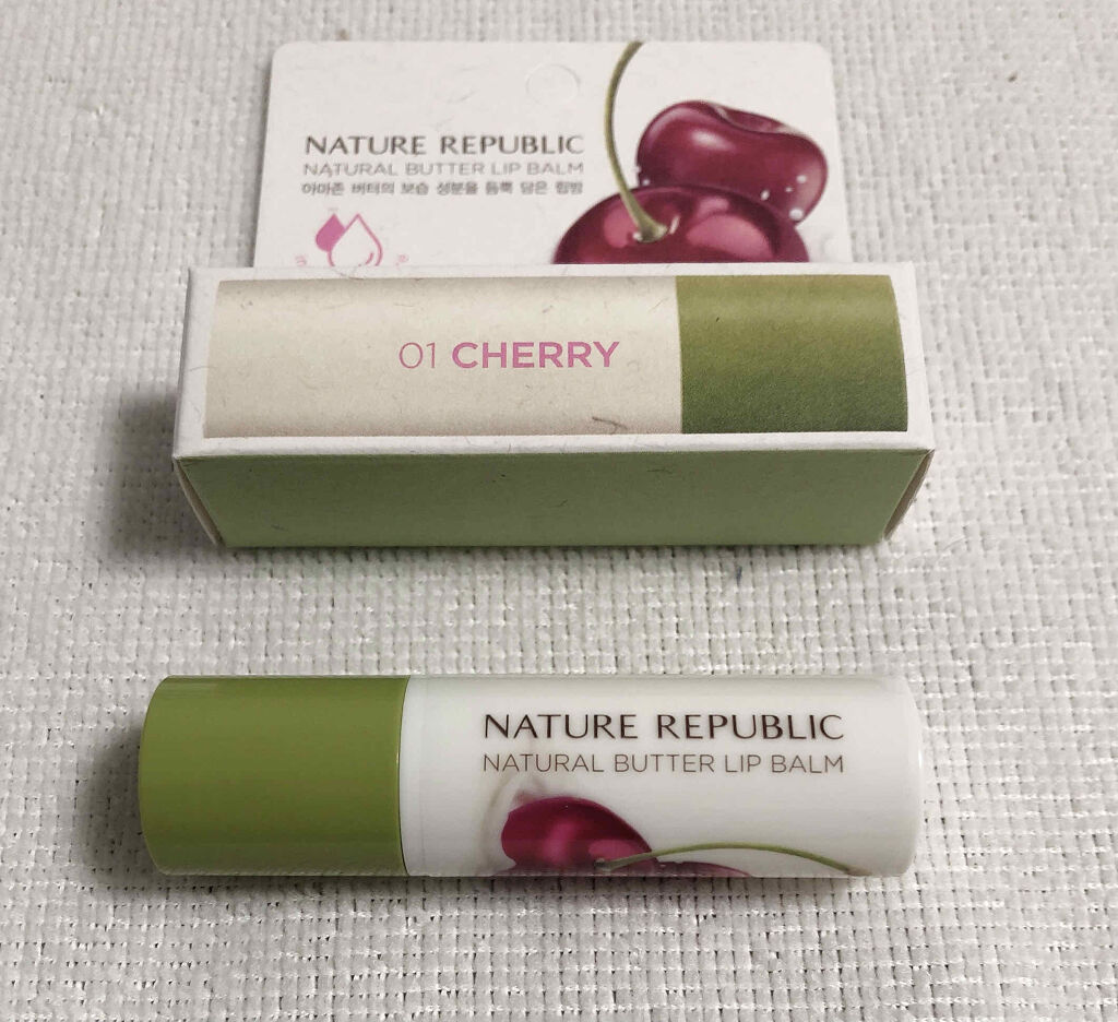 ネイチャーリパブリック BT リップバームのクチコミ「こんにちはʕ•ᴥ•ʔ✩.*˚
今回はアロエジェルで人気の韓国自然コスメブランドの 、ネイチャー.....」（2枚目）