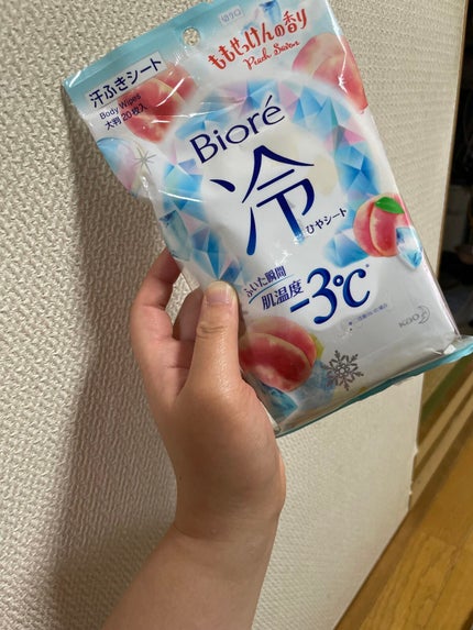冷シート リフレッシュフローラルの香り/ビオレ/ボディシートを使ったクチコミ(1枚目)