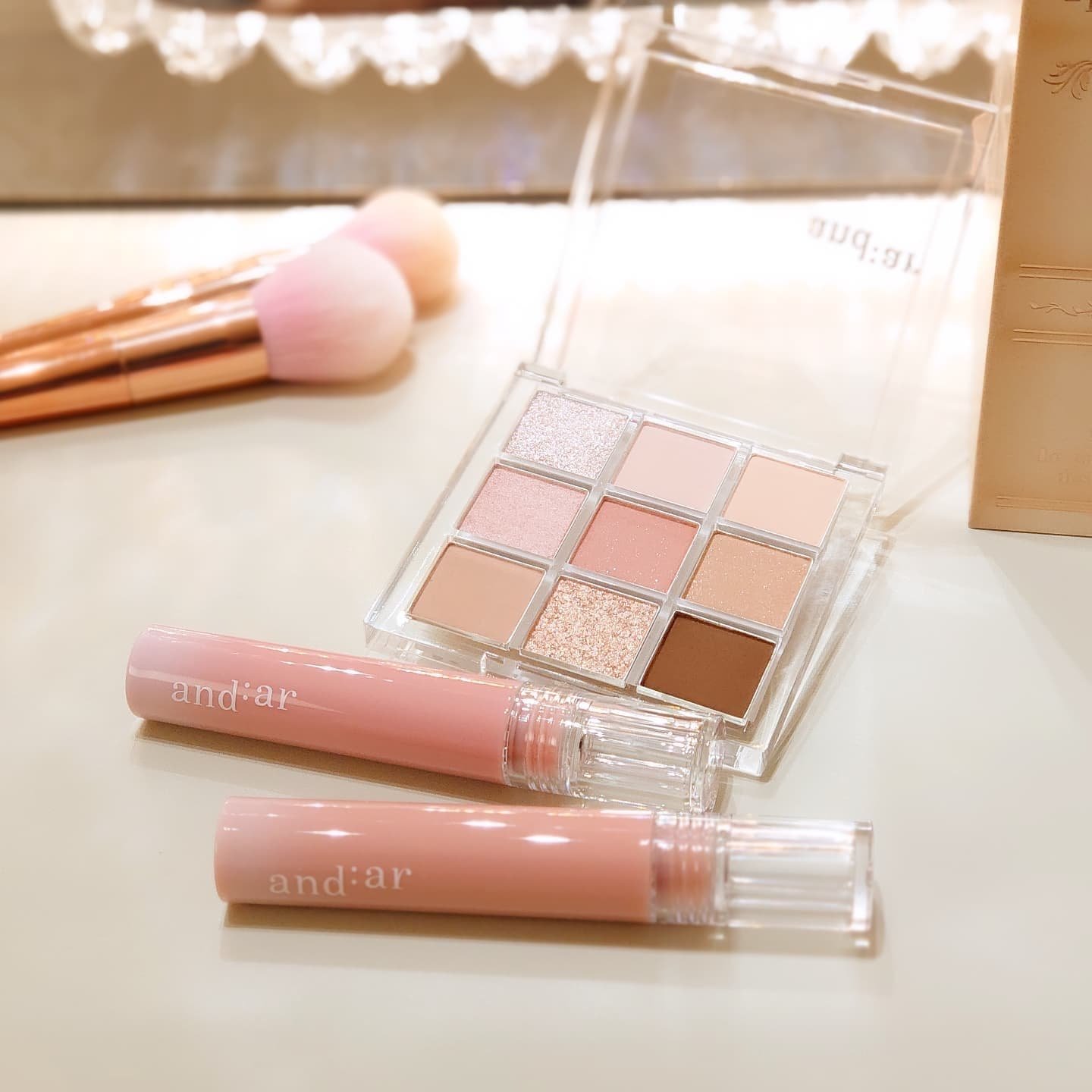 シャドウパレット/and:ar/アイシャドウパレットを使ったクチコミ（1枚目）