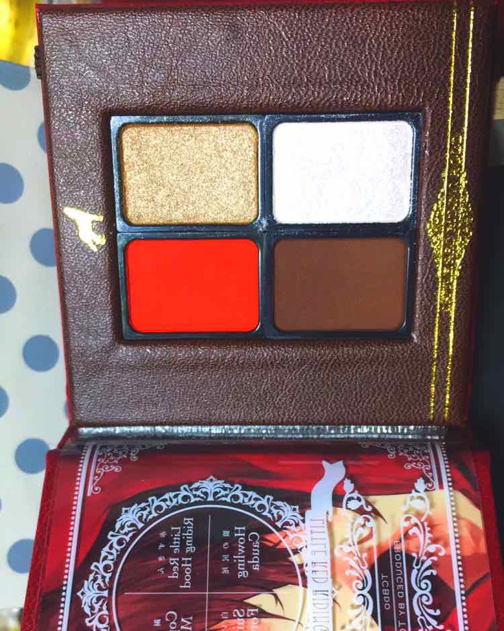 【TCB堂】童話モチーフコスメ「赤ずきん」/cosme play/アイシャドウパレットを使ったクチコミ（3枚目）