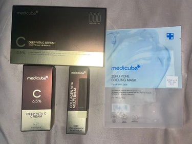 MEDICUBE ディープコラーゲン ビタスティックバームのクチコミ「♡medicube
・ディープビタCアンプル
・ディープビタCクリーム
・ディープコラーゲン .....」（1枚目）