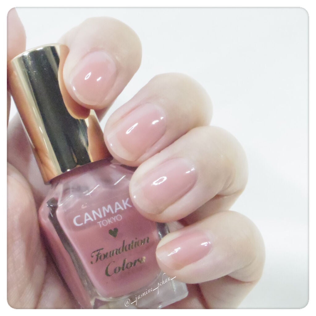 ファンデーションカラーズ/キャンメイク/マニキュアを使ったクチコミ(2枚目)