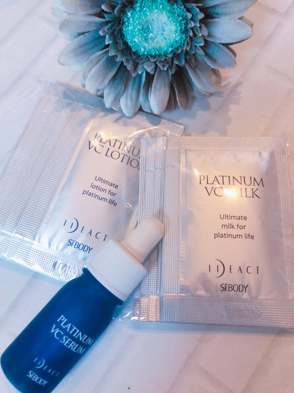 プラチナVCセラム/イデアアクト/美容液を使ったクチコミ(1枚目)