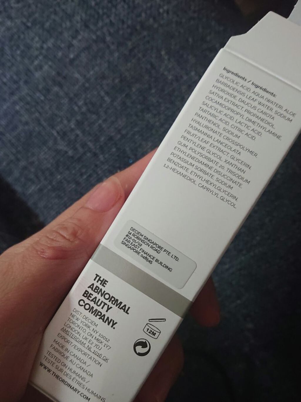 AHA 30% + BHA 2% Peeling Solution/The Ordinary/ピーリングを使ったクチコミ(5枚目)