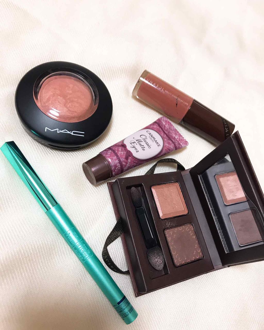 デュオ・ドゥ・ショコラアイズ/LUNASOL/アイシャドウパレットを使ったクチコミ（1枚目）