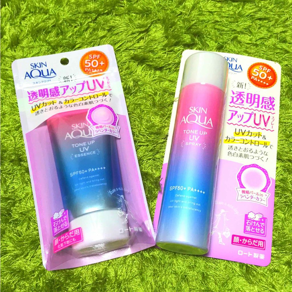 スキンアクア トーンアップUVスプレー/スキンアクア/日焼け止めミスト・スプレーを使ったクチコミ（1枚目）