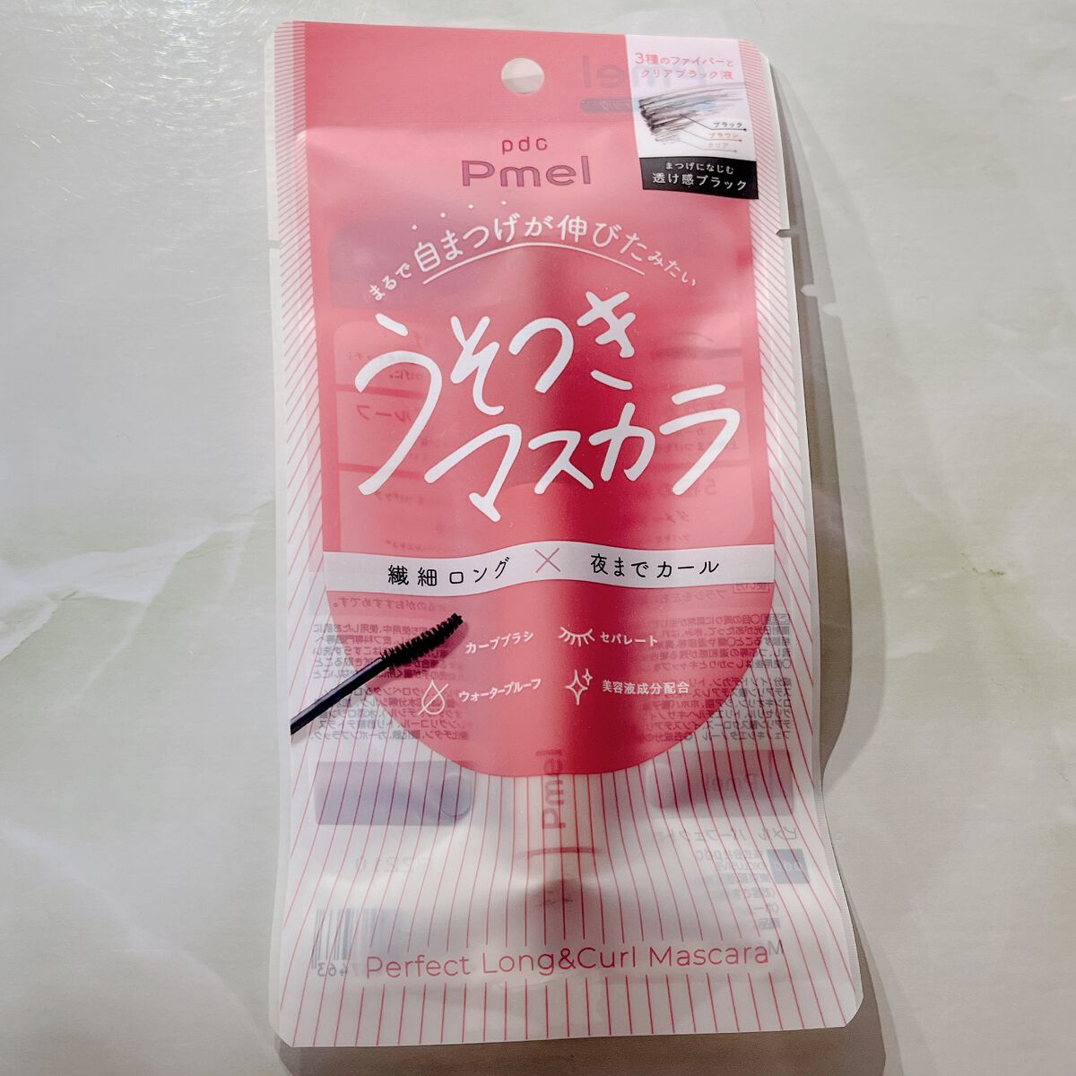 ピメル うそつきマスカラ/pdc/マスカラを使ったクチコミ（1枚目）
