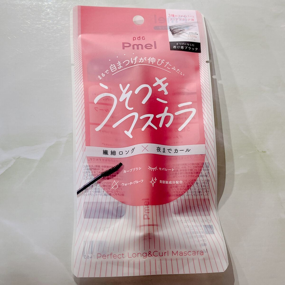 ピメル うそつきマスカラ/pdc/マスカラを使ったクチコミ(1枚目)