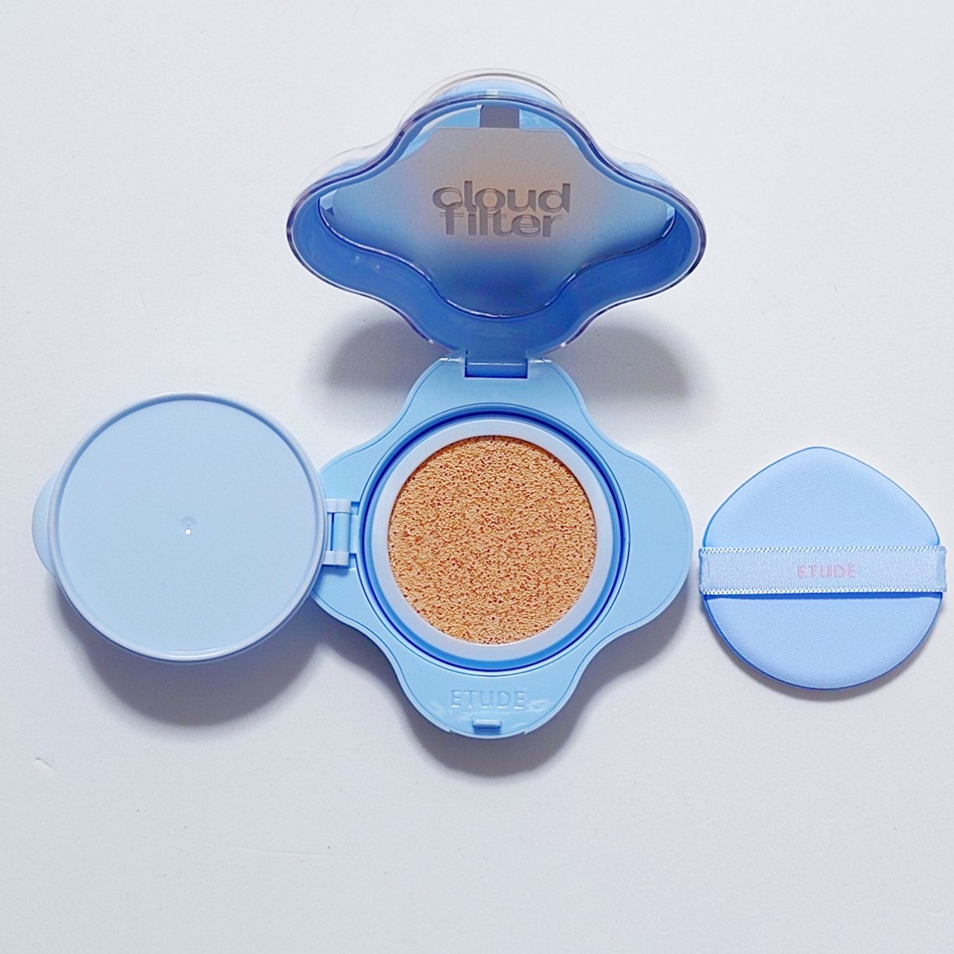 クラウドフィルタークッション/ETUDE/クッションファンデーションを使ったクチコミ（3枚目）