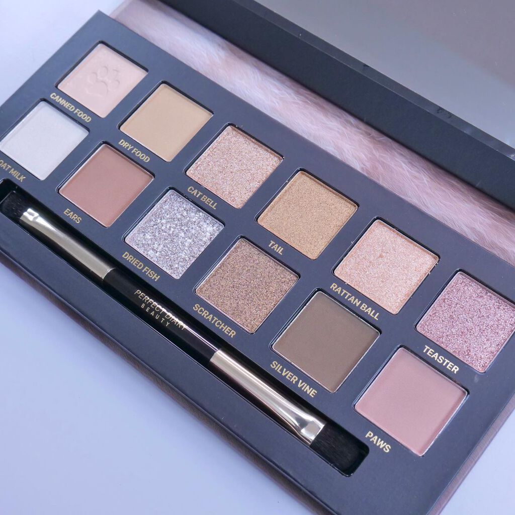 エクスプローラ12色 動物アイシャドウパレット/PERFECT DIARY/アイシャドウパレットを使ったクチコミ(4枚目)