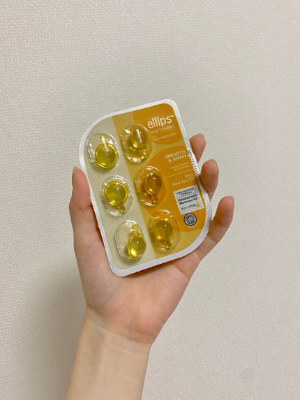 ヘアーオイル【スムース&シャイニー】/ellips/ヘアオイルを使ったクチコミ(1枚目)