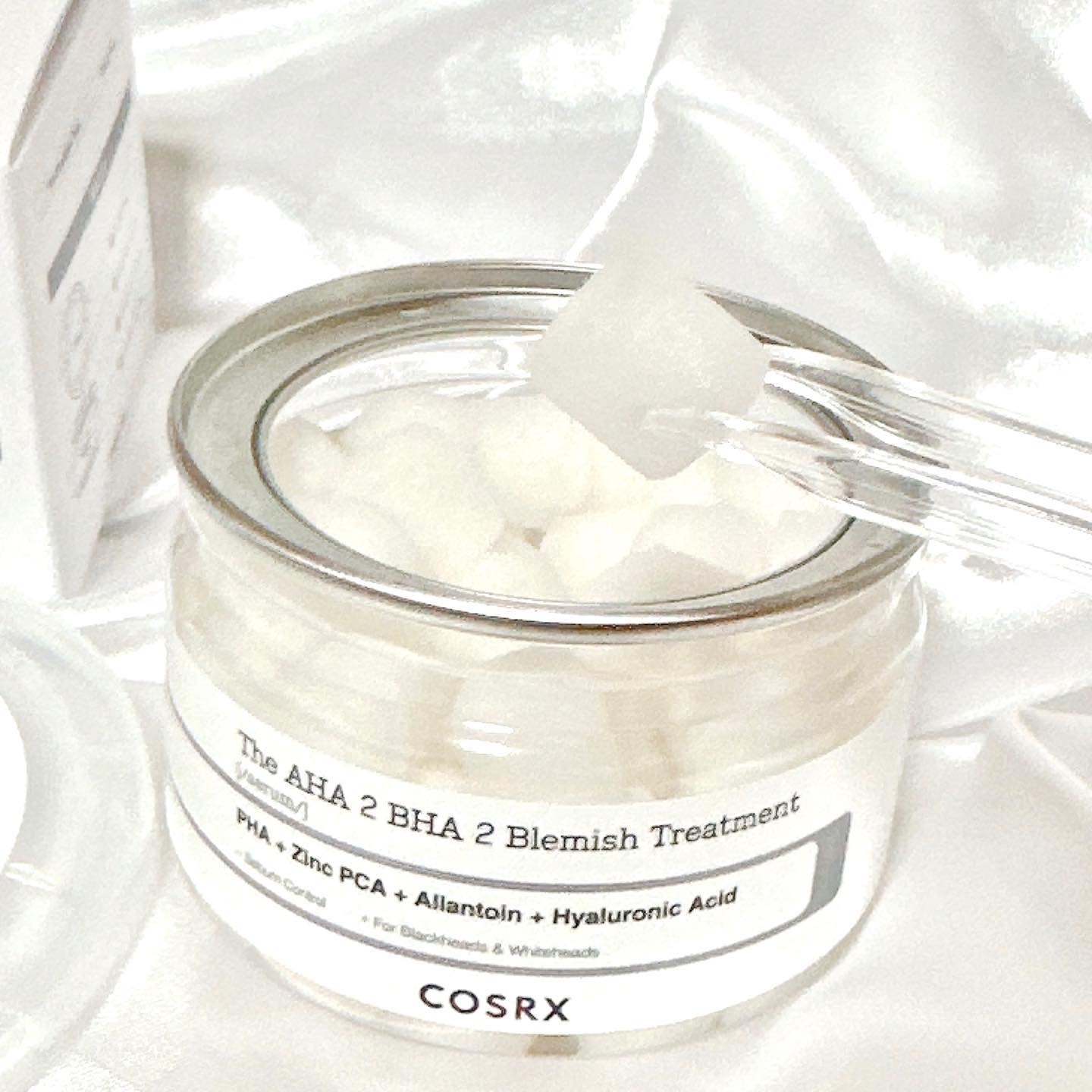 RXザ・AHA2 BHA2 ブラミッシュトリートメントセラムコットン/COSRX/美容液を使ったクチコミ（3枚目）
