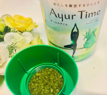 Ayur Time（アーユルタイム） レモングラス＆ベルガモットの香り 40g/アーユルタイム/入浴剤を使ったクチコミ（3枚目）