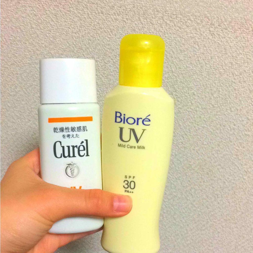 ビオレUV マイルドケアミルク SPF30/ビオレ/日焼け止めミルクを使ったクチコミ（1枚目）
