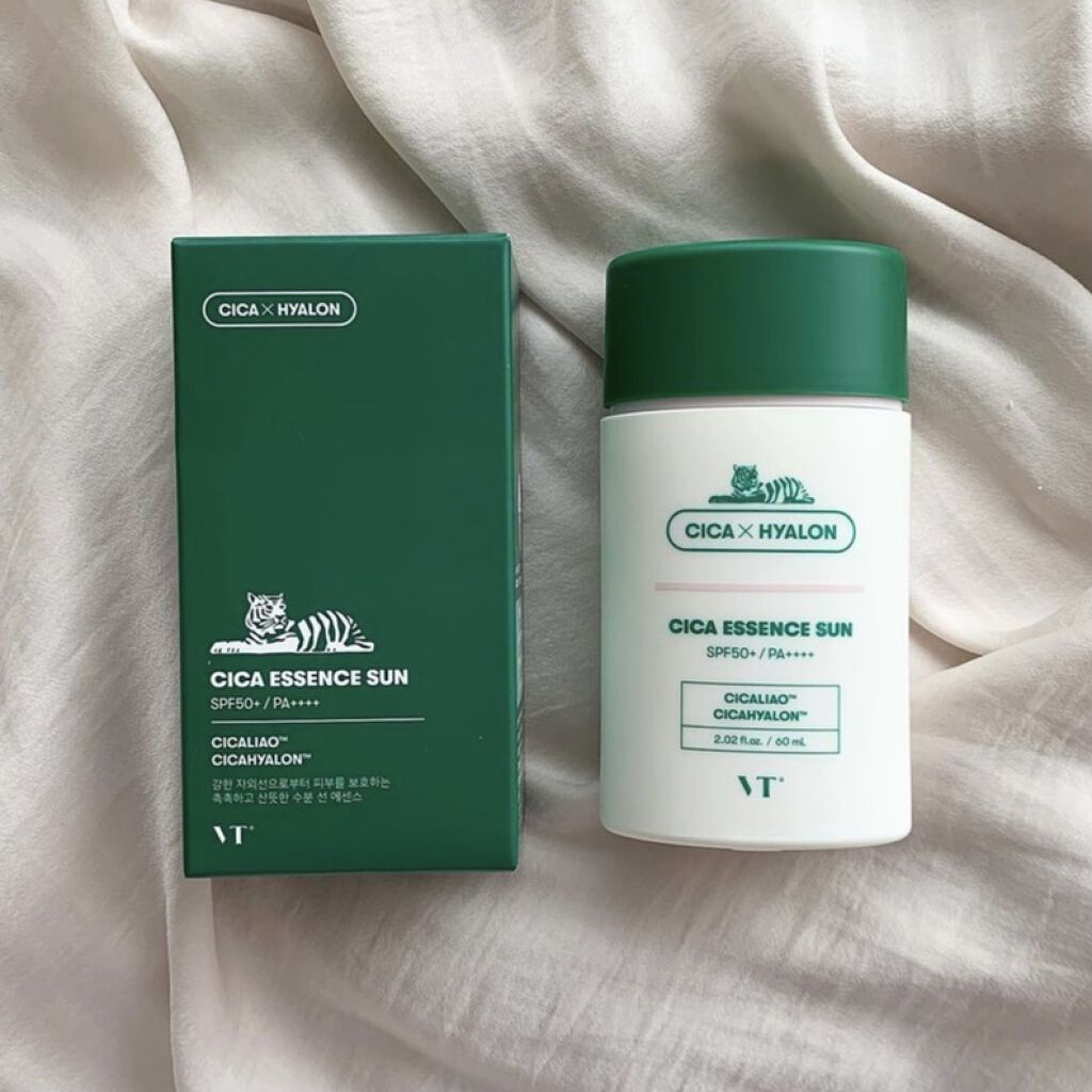 CICA エッセンスサン/VT/日焼け止めローションを使ったクチコミ（1枚目）