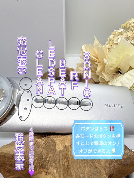 トータルフェイシャルプラス/MELLIFE/美顔器・マッサージを使ったクチコミ(3枚目)